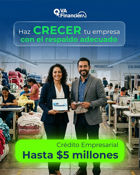 Crédito empresarial VA Financiera