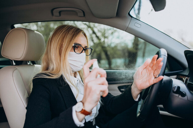 Tiempo de vida del coronavirus en el interior de un auto