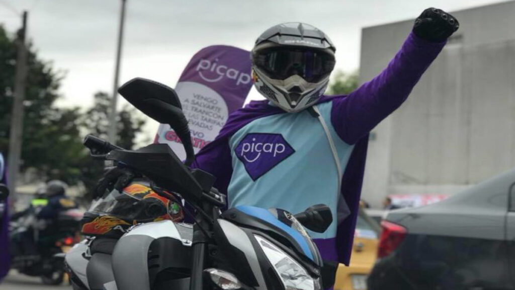 Picap la app de movilidad en moto