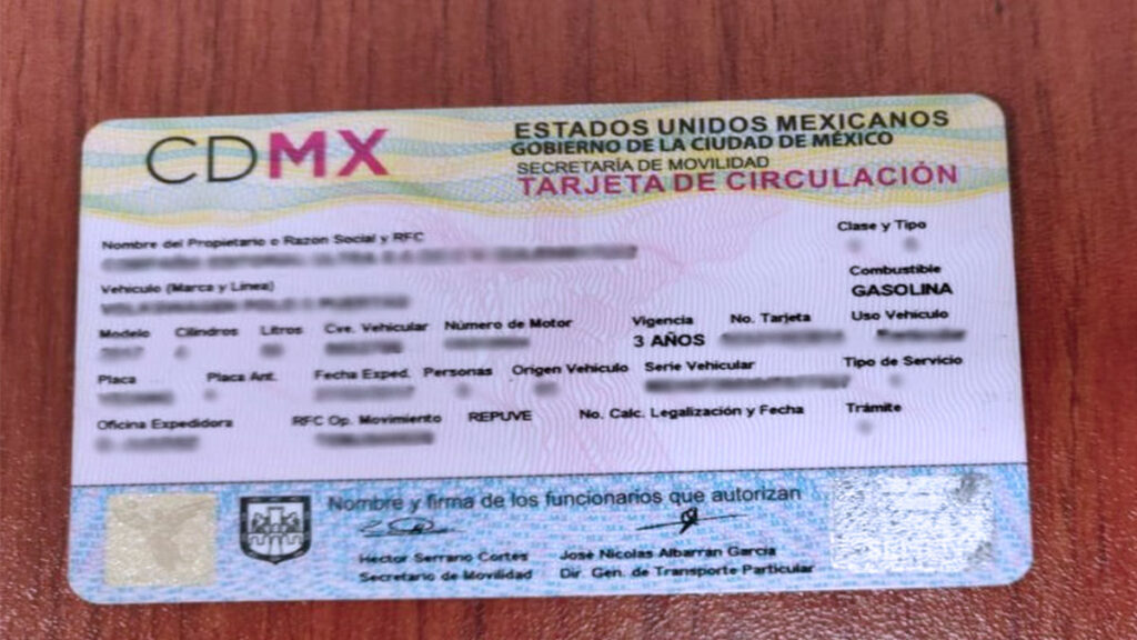 ¿Cómo tramitar tu tarjeta de circulación en línea?